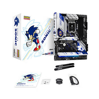 ASRock 华擎 Z790 PG SONIC 索尼克联名款 ATX主板（Intel LGA1700、Z790）