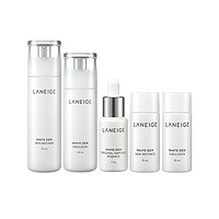 LANEIGE 兰芝 臻白净透水乳套装 (柔肤水120ml+保湿乳100ml)