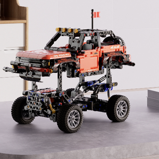 BLOKS 布鲁可积木 机械经典系列 65476 经典越野车
