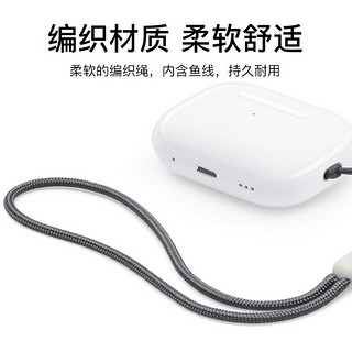 others 适用苹果新款Incase挂绳AirPods Pro二代防丢绳2保护套尼龙防掉绳