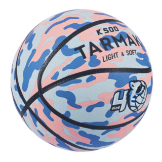DECATHLON 迪卡侬 K500 橡胶篮球 8615027 蓝色/粉色 4号