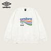 茵宝（Umbro） 秋冬新款特色logo休闲运动简约时尚套头卫衣 UO223AP24285-012米白色 XL