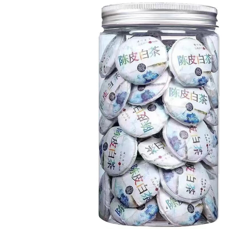 山间饮茗 藏 陈皮白茶 125g