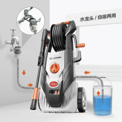LUTIAN 绿田 洗车机 波塞冬P5 1900W+卷轴收纳+17米管+大滚轮