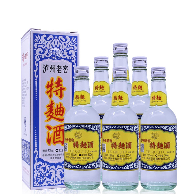 泸州老窖特曲工农60版52%vol 浓香型白酒500ml*6瓶整箱装【报价价格评测