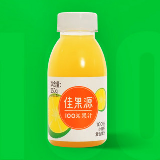 佳果源 小青柠复合果汁 250g*9瓶