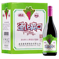 TONHWA 通化葡萄酒 爽口山葡萄加气露酒 500ml*6瓶