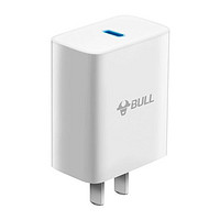 BULL 公牛 GNV-AUB201 手机充电器 Type-C 20W 白色