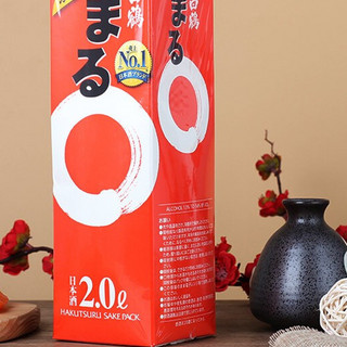 HAKUTSURU SAKE 白鹤 圆圆清酒 2L