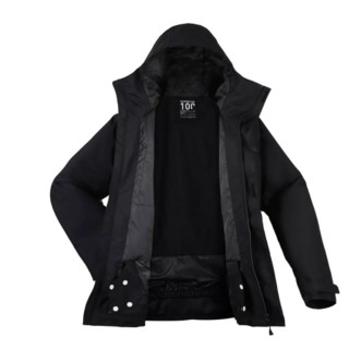 DECATHLON 迪卡侬 SNB JKT 100 男子滑雪服 8540050 黑色 L