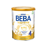 PLUS会员：Nestlé 雀巢 BEBA至尊版 幼儿配方奶粉 4段 800g