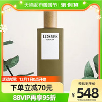 LOEWE 罗意威 黑色圆舞曲男款淡香水50ml「木质香调·男款」