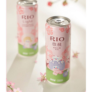 RIO 锐澳 预调 鸡尾酒 果酒 桃花酿 3度 330ml*8罐