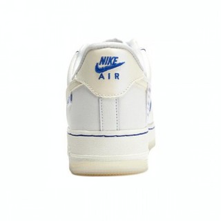 NIKE 耐克 Air Force 1'07 Lx 女子运动板鞋 FB1839-111 象牙白/淡象牙白/白色/皇家蓝/尘光子色 38.5