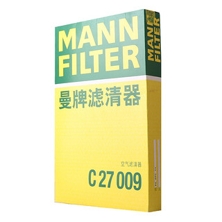 MANN FILTER 曼牌滤清器 C27009 空气滤清器