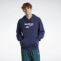 Reebok 锐步 HOODIE男士新潮加厚卫衣女士秋冬运动连帽卫衣