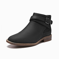 Clarks 其乐 冬季保暖季女靴英伦风复古女士百搭女时装靴及踝短靴