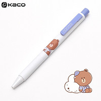 KACO 文采 布朗熊联名 K5 按动中性笔 0.5mm 睡衣布朗