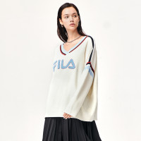补贴购:FILA 斐乐 女款运动针织衫 F11W149405FIV