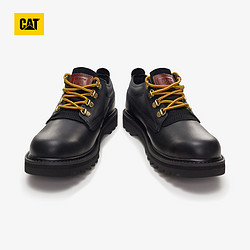 CAT 卡特彼勒 牛皮革耐磨透气低帮商务皮鞋