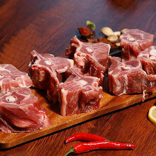 FENGYUHE 丰毓和 内蒙羊肉 羊蝎子1kg/袋 国产原切羊脊骨 火锅炖汤生鲜冷冻食材