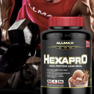 ALLMAX HexaPro 六重矩阵缓释增肌蛋白粉 巧克力味 5磅