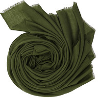 LENGKEORL 凌克 女士羊毛围巾 VIPSB0300 橄榄绿 200*70cm