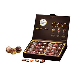 FERRERO ROCHER 费列罗 榛果威化黑巧克力制品15粒三口味正品零食送礼送女友喜糖 1件装