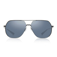 BOLON 暴龙 男士太阳镜 BL7021181 黑框蓝灰片 61mm