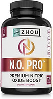 Zhou Nutrition 有益于血液流动，助推耐力，建造肌肉——120粒素食胶囊