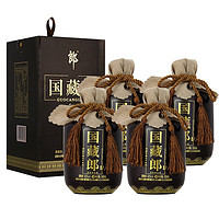 LANGJIU 郎酒 国藏郎 精品升级版 42%vol 浓香型白酒 500ml*4瓶 整箱装