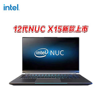 英特尔（Intel） 游戏本NUC X15笔记本电脑12代i7独显大屏轻薄本 I7-12700H12G独显 准系统144Hz