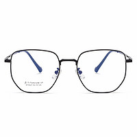 shalali 钛架近视眼镜框+万新 1.60多屏防蓝光镜片（0-600度）