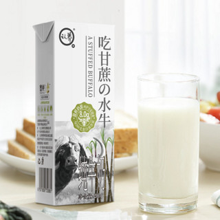 认养 4.0g蛋白质 吃甘蔗的水牛 纯牛奶 200g*5盒