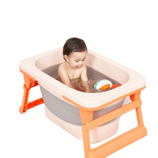 babyhood 世纪宝贝 331 儿童多功能折叠浴盆 阳光橙
