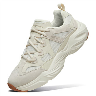 SKECHERS 斯凯奇 D'LITES系列 Stamina Airy 男子休闲运动鞋 51937/OFWT 乳白色 43