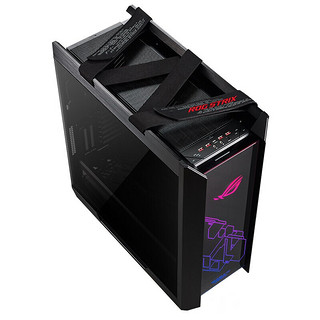 ROG 玩家国度 Strix Helios EATX机箱 侧透 黑色