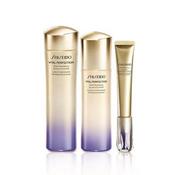 SHISEIDO 资生堂 悦薇智感全效明星护肤组合（珀翡紧颜亮肤水 滋润型150ml+紧颜亮肤乳 滋润型100ml+纯A小针管智感塑颜抗皱眼霜20ml）