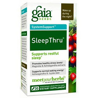 Gaia Herbs 草本精华胶囊 30粒 缓压朸帮助整夜睡眠