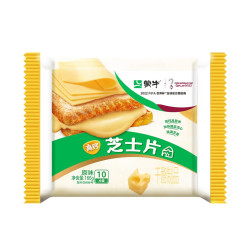 MENGNIU 蒙牛 高钙芝士奶酪片 早餐片10片装166g