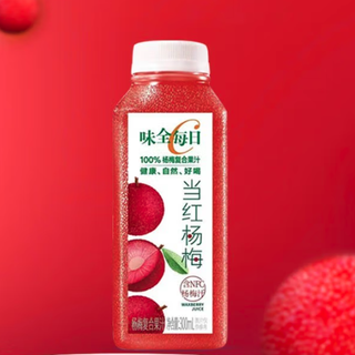 WEICHUAN 味全 每日C 当红杨梅 杨梅复合果汁 300ml*9瓶
