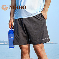 PLUS会员：NIKKO 日高 男士运动速干短裤 MH2053