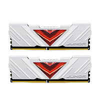 JUHOR 玖合 忆界系列白甲 DDR4 3200MHz 台式机内存条 16GB(8GBx2)套装