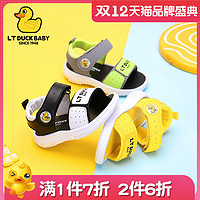 LT Duck baby ltduckbaby旗舰店小黄鸭童鞋男童宝宝凉鞋2020新款夏小童软底婴儿学步鞋