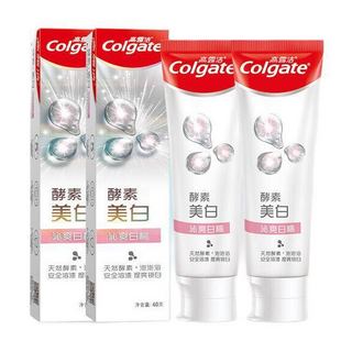 Colgate 高露洁 活性酵素美白牙膏40gx2支