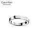 Calvin Klein Hook Ext护刻系列 中性银色戒指 KJ06MR0001 6号