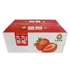 鑫久盈 丹东99草莓 彩箱装大果3斤（25-35g）