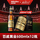 Budweiser 百威 啤酒经典醇正啤酒 百威黑金600ml*12瓶 整箱装