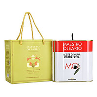 PLUS会员：MAESTRO OLEARIO 伊斯特帕油品大师 特级初榨橄榄油 2.5L礼品装