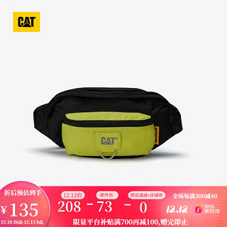 CAT 卡特彼勒 卡特 季新款腰包字母logo印花腰包 CAT黄 F
